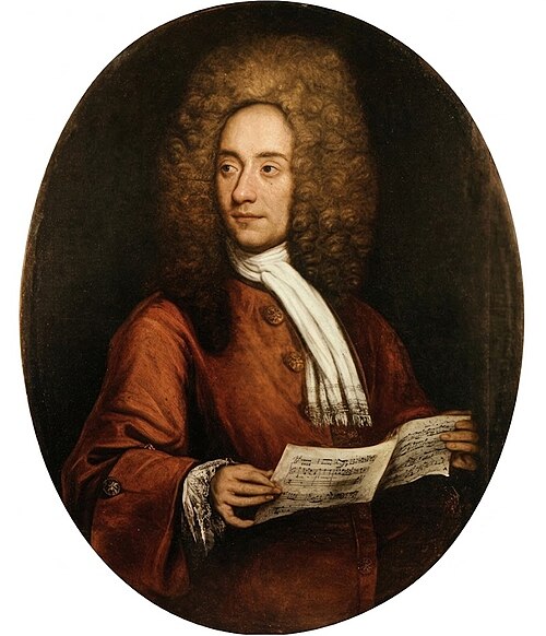 Tomaso Albinoni (Tomazas Albinonis) portretas