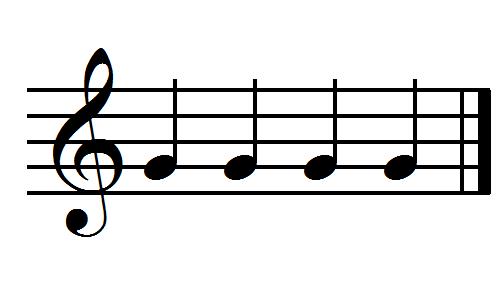 Žaidimas - atspėk ritmą (internetinė progamėle vaikams, trečia užduotis)